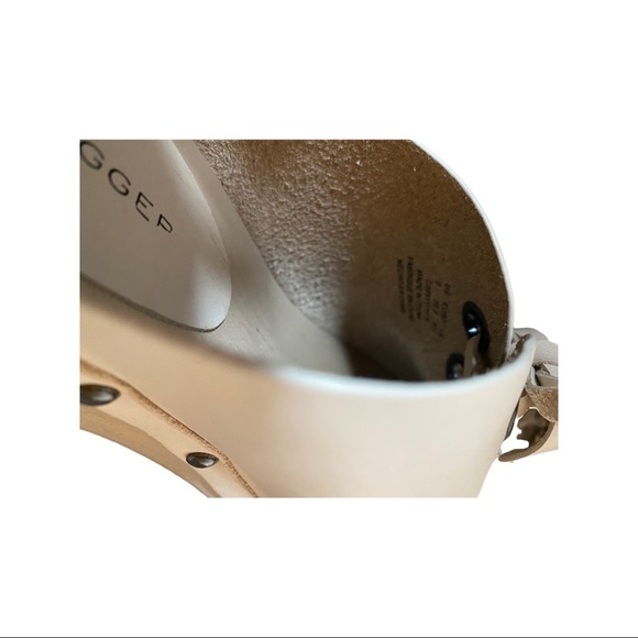 Kelsi Dagger Brooklyn Lace Up Clogs Like New Size 9 - Picture 2 of 8